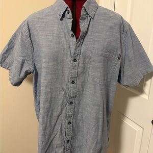 Hurley Light Blue Casual Button Down Shirt